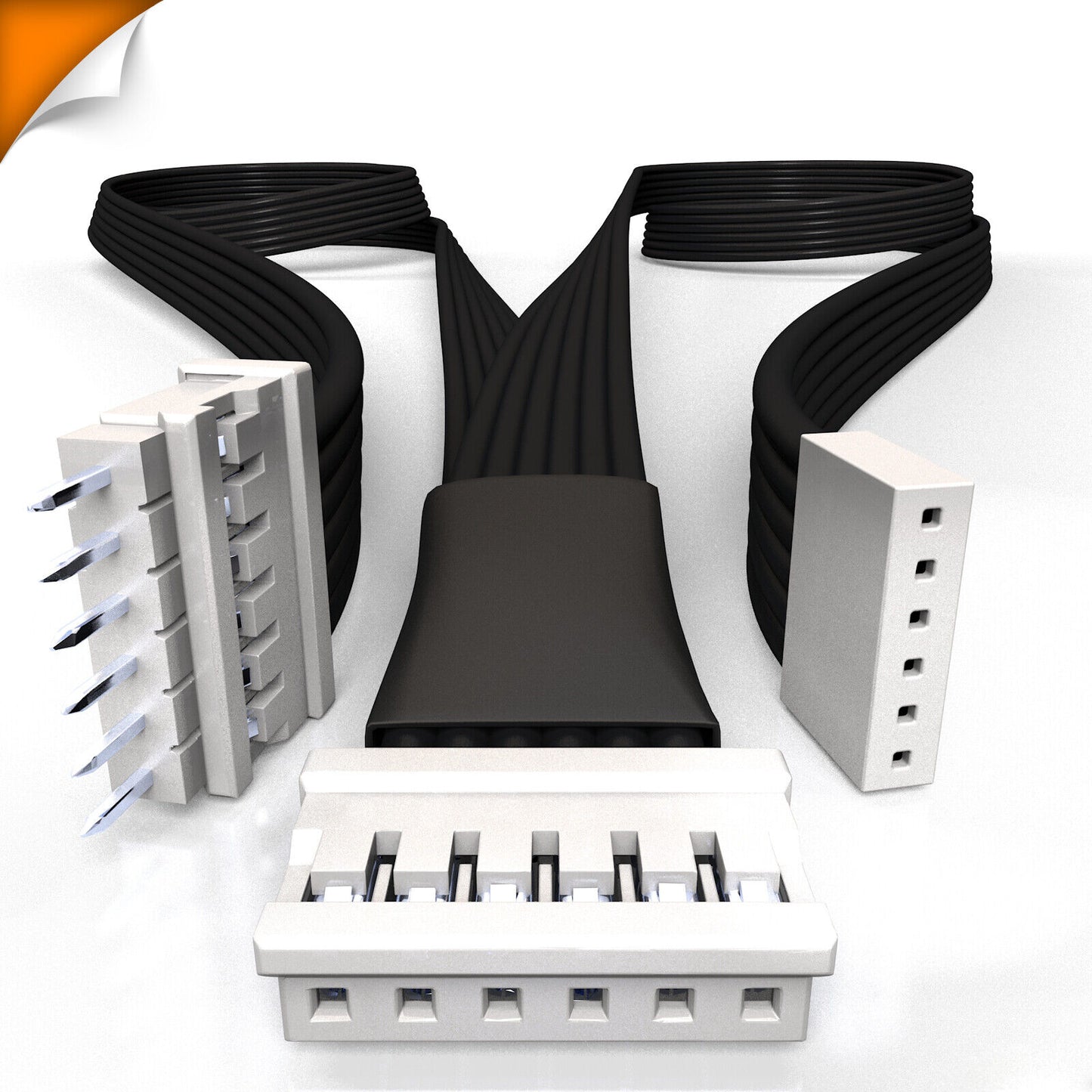 Plus V4 - Splitter BLACK | CONTROL BOX > Starter & Offcut | in Meters
