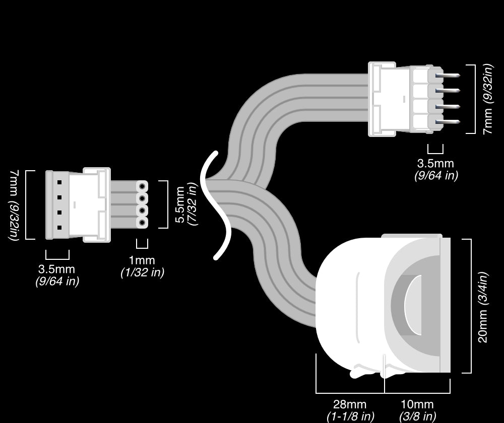 Gradient - WEISSER Splitter | STEUERKASTEN > Starter & Erweiterung 