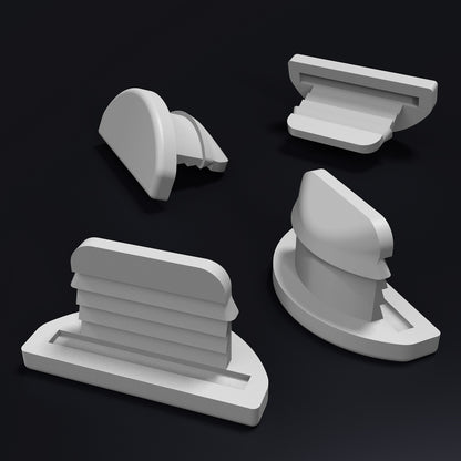 Flux End Cap - Pack of 4