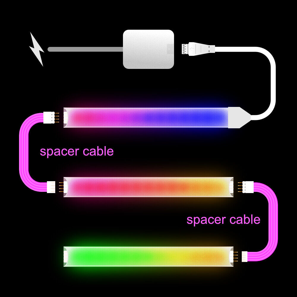 Gradient - SPACER Verlängerungskabel | bis zu 25 Fuß | W 