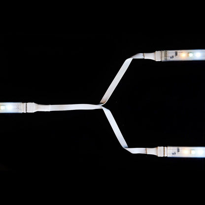 Plus V2 & V3 - Splitter ZWART | LIGHTSTRIP > Verlengstuk & Verlengstuk | in Voeten 