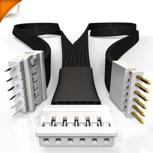 Plus V4 - SCHWARZER Splitter | STEUERKASTEN > Starter & Reststück | in Fuß